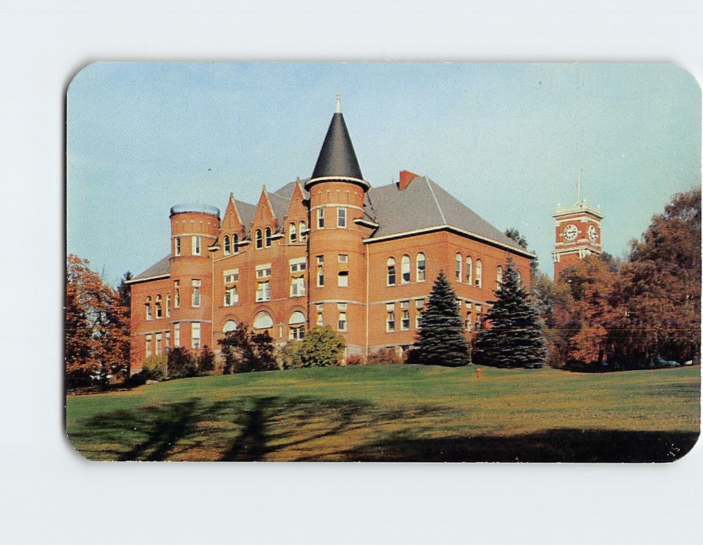 Postcard The Administration Building Washington State College Pullman WA USA