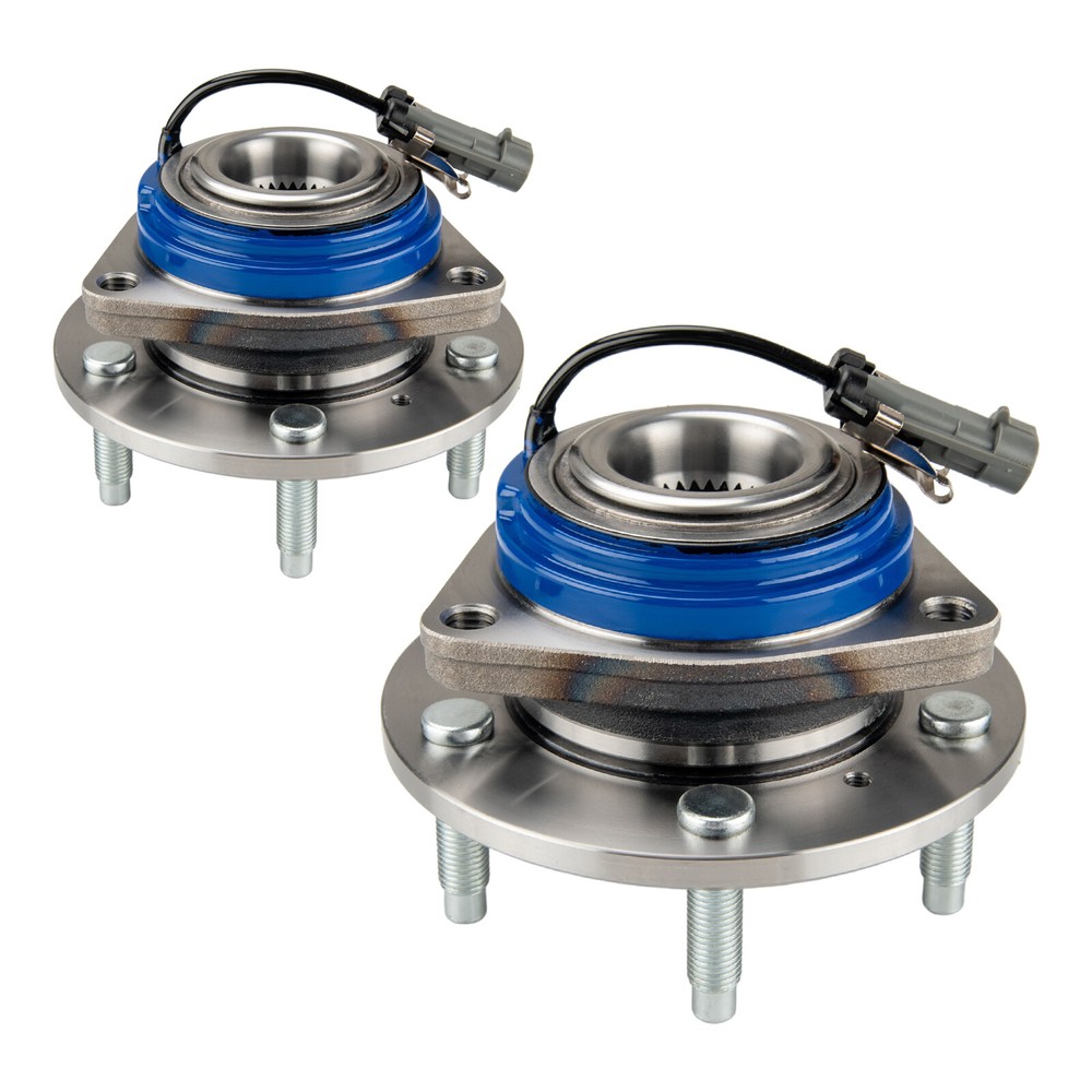 Front & Rear Wheel Bearing Hub Assembly Set for Impala LeSabre Grand Prix