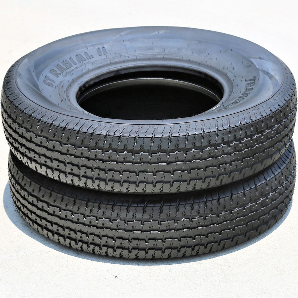 2 Tires Transeagle ST Radial II Steel Belted ST 225/75R15 E 10 Ply Trailer