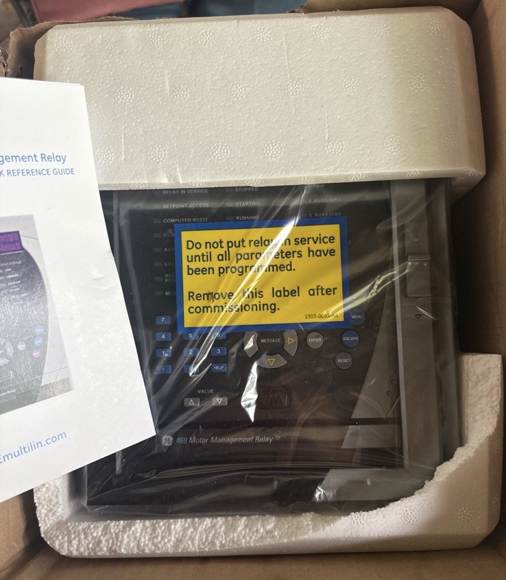 GE 469-P5-HI-A20-E Multilin Motor Management Relay (SR469-CASE)