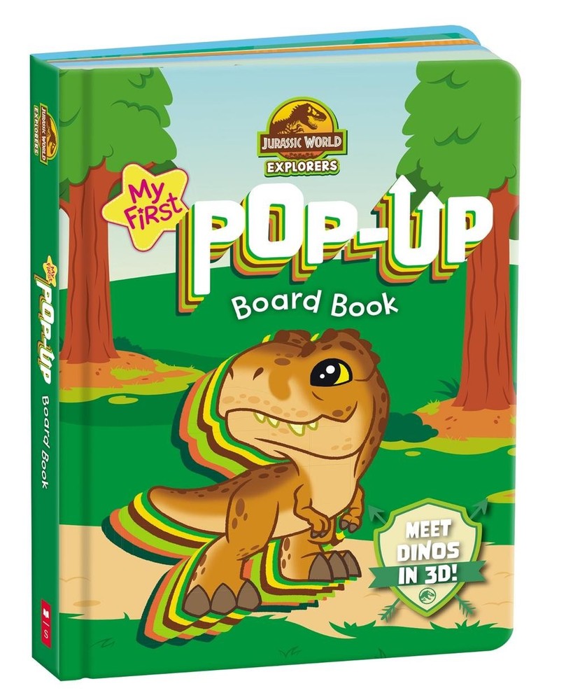 Jurassic World Explorers: My First Pop-Up Board Book (Universal) Board Book Book