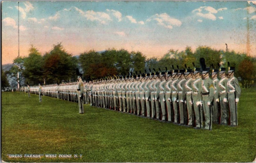 West Point New York NY : MILITARY SCENE m/14 BD2631