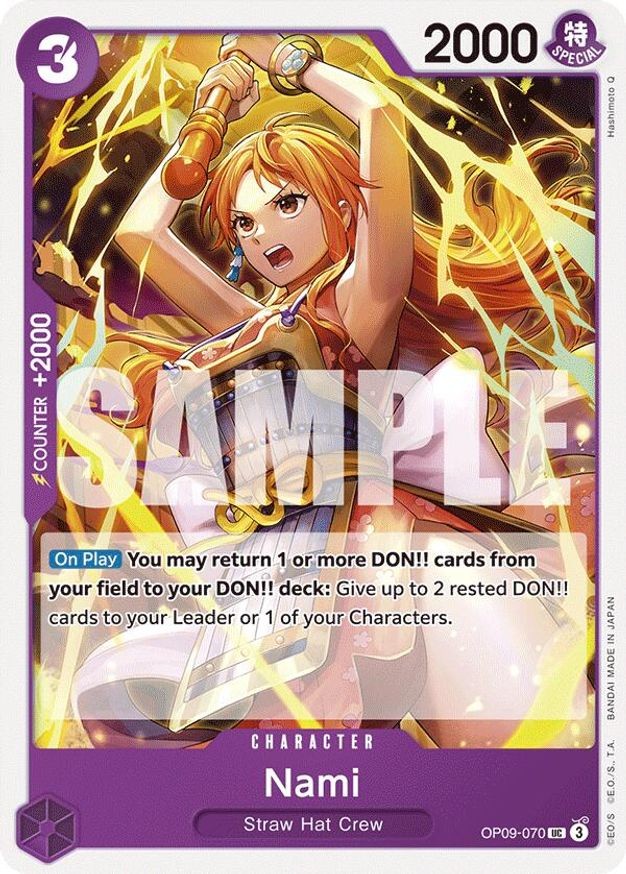 One Piece Nami (070) (OP09-070/229) OP09 Emperors in the New World NM