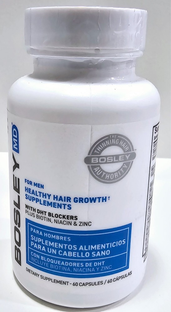 BOSLEYMD Healthy Hair Growth Supplements 60 capsules FOR MEN