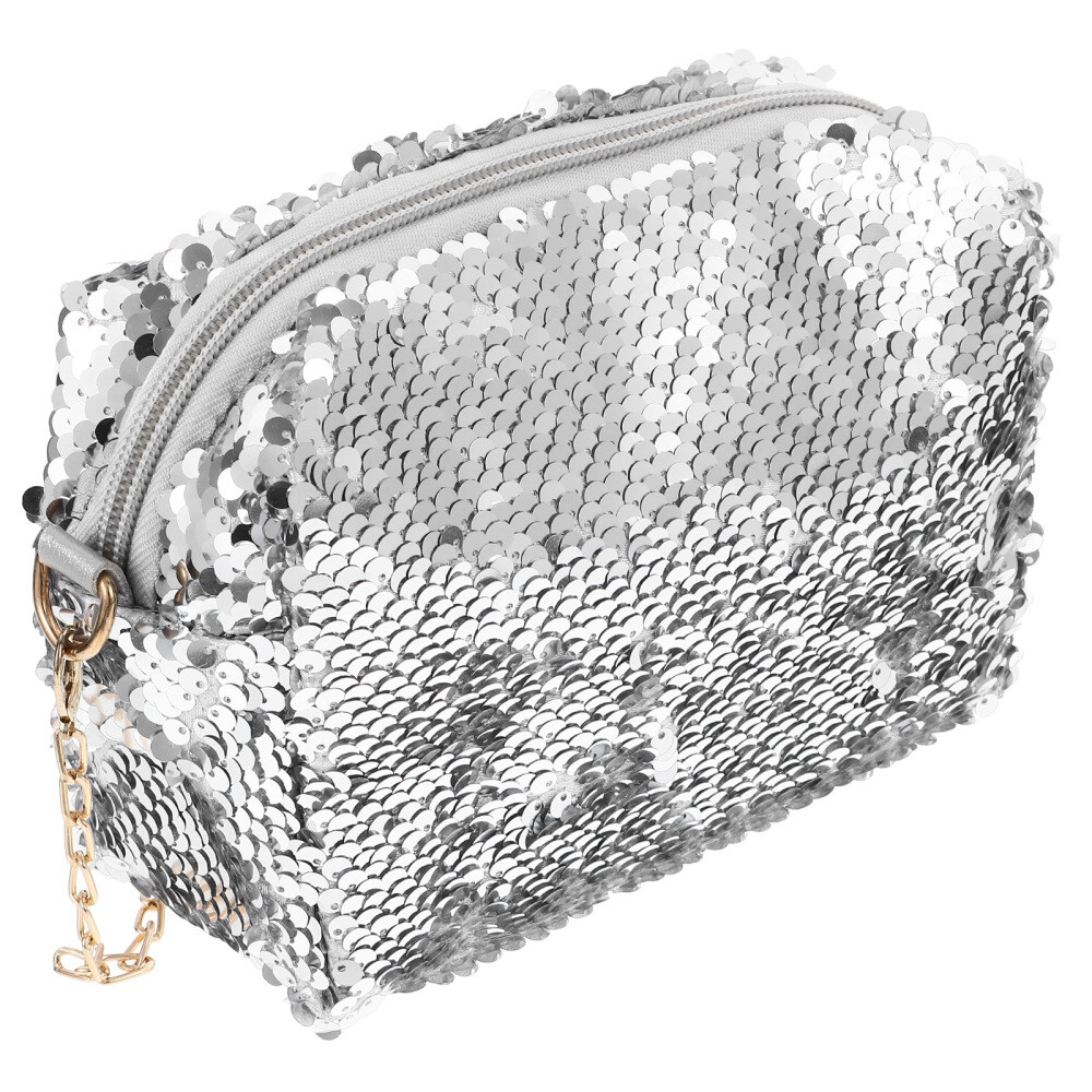 Shiny Sequin Party Clutch Handbag Shoulder Bag Evening Purse for Women