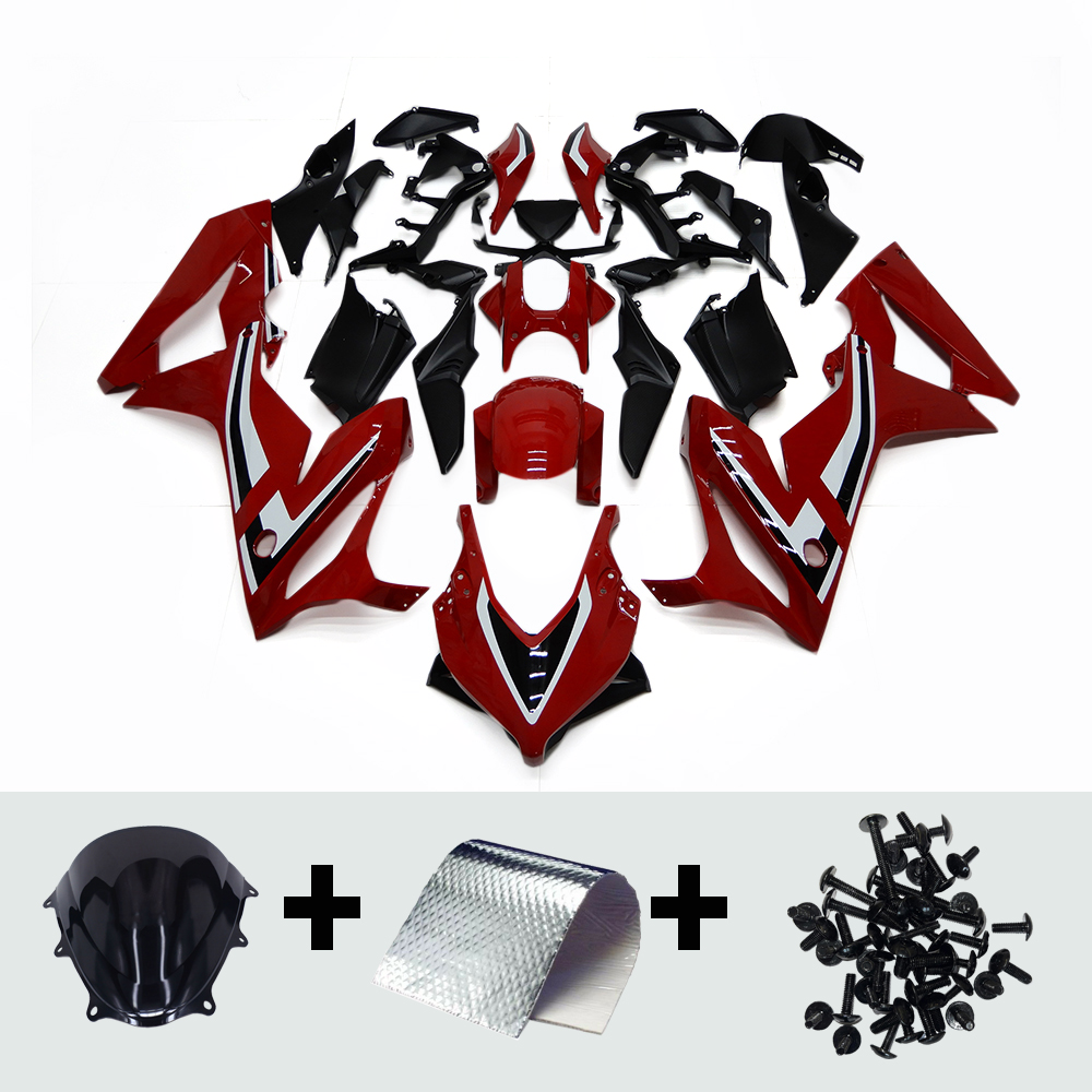 Injection Fairing Kit for Honda CBR650R 2019 2020 19 20 Red Black ABS Bodywork