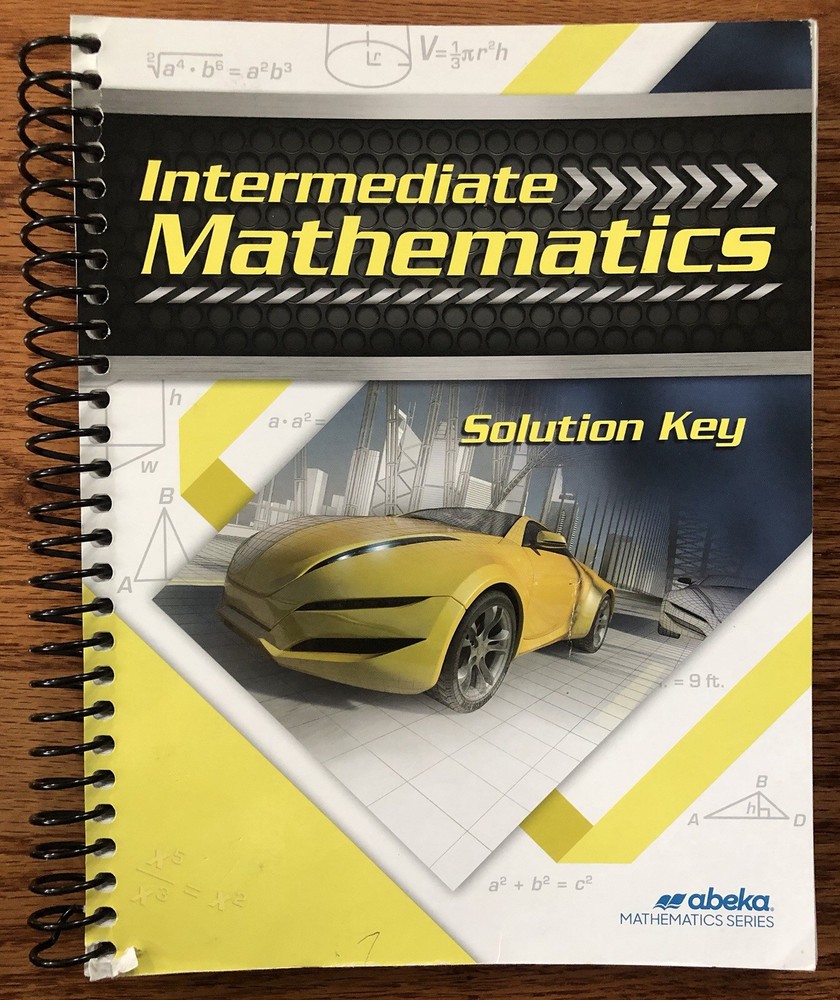Abeka Intermediate Mathematics Solution Key