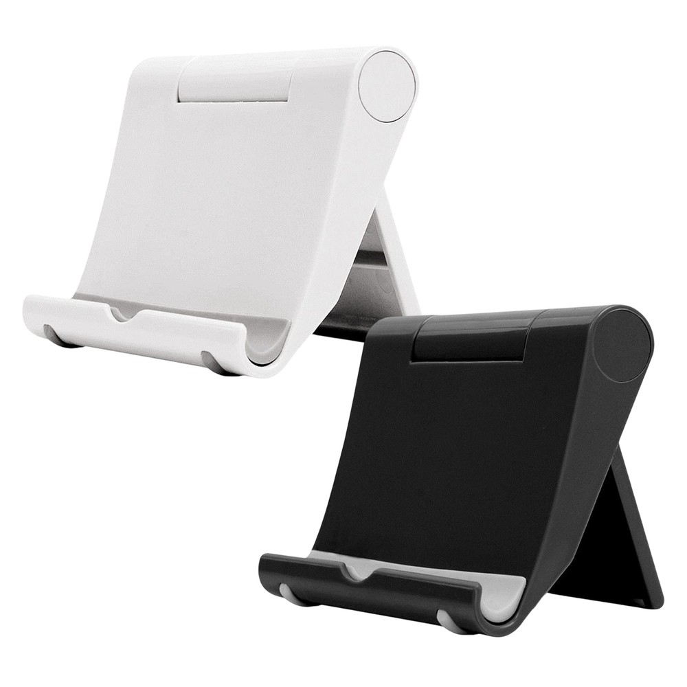 2pcs Foldable Adjustable Phone Stand for Desk or Table - Portable & Sturdy