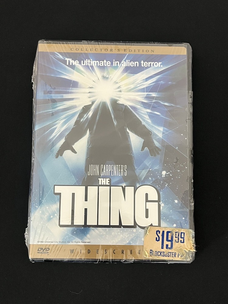 The Thing (DVD, 1998, Widescreen Collectors Edition) Sealed FAST SHIPPING