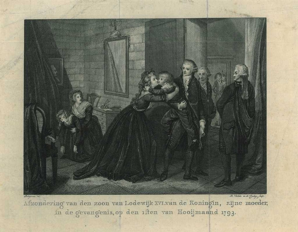 Historical print of Paris