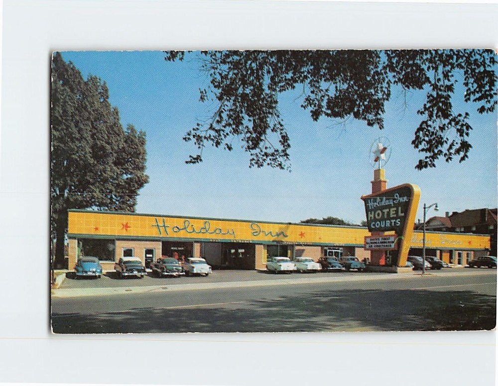 Postcard Holiday Inn Hotel Courts Memphis Tennessee USA