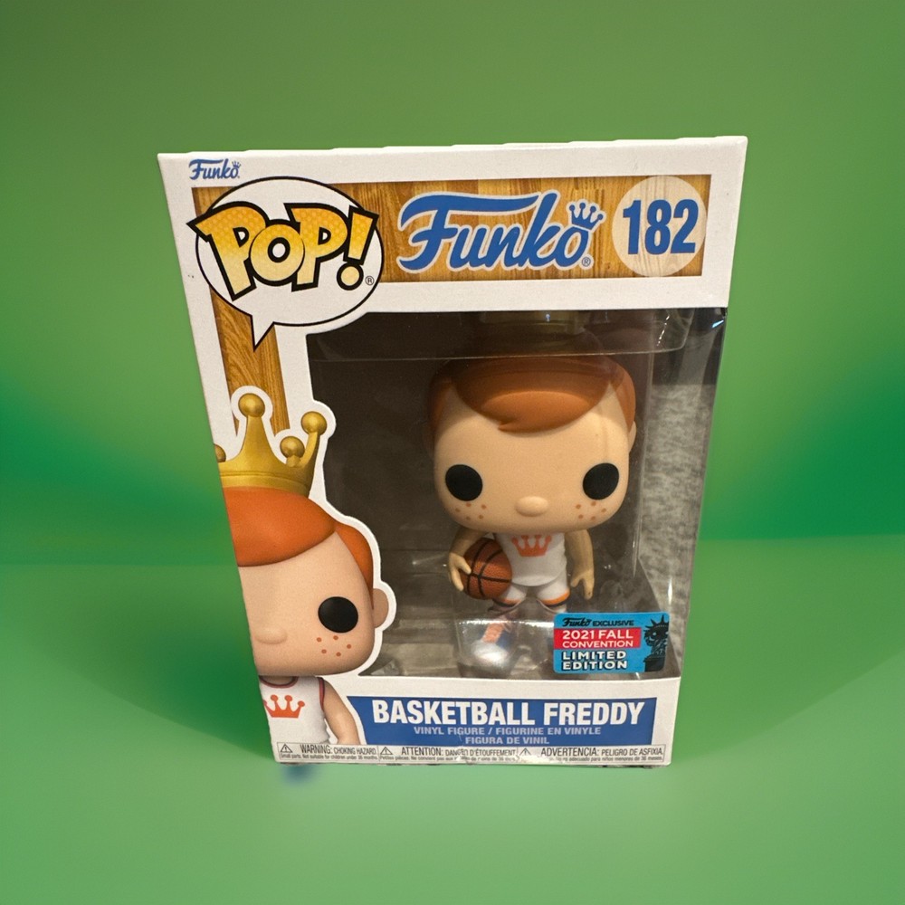 Funko Pop! Vinyl: Funko - Basketball Freddy - Funko (Exclusive) #182