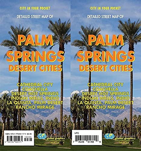 Palm Springs / Desert Cities, California Street Map