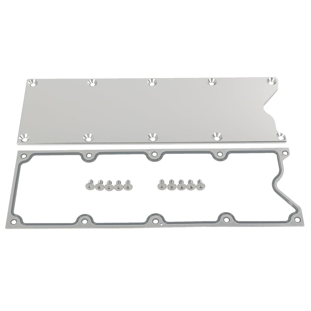 Billet Knock Sensor Delete LSX LS1 For LS Gen 3 VALLEY PAN Cover & GASKET Plate