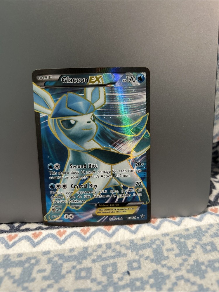 Glaceon EX (Full Art) 116/124 Fates Collide Holo