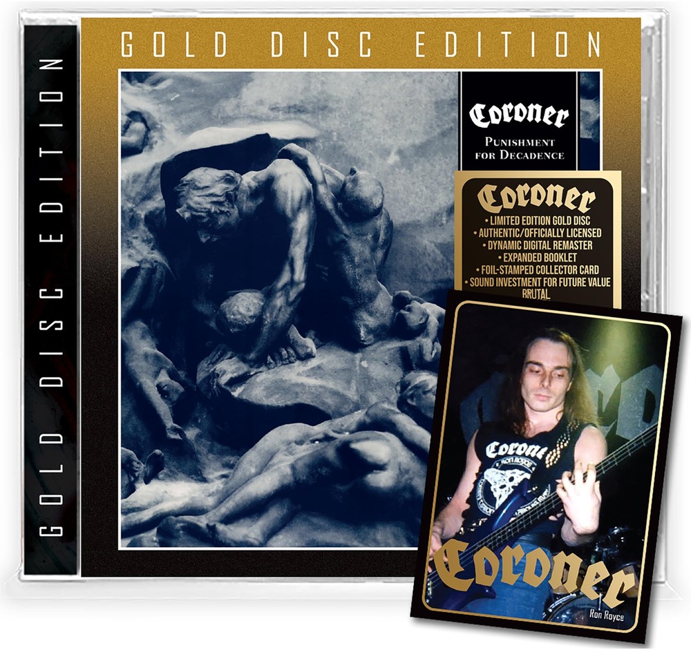 Coroner Punishment For Decadence (CD)Another great item from Rarewaves USA | Free delivery!