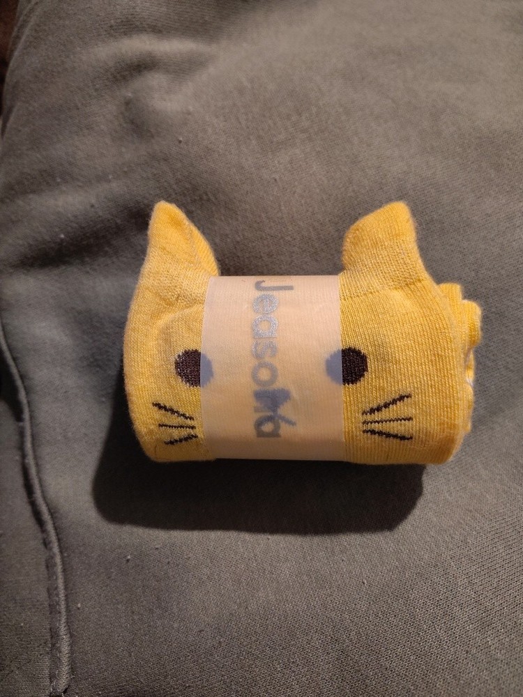 Jeasona Women's Cute Cat Socks - Fun Animal Cotton Gift -STOCKING STUFFER NEW