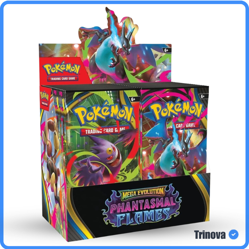 Pokemon Phantasmal Flames Booster Box NEW SEALED