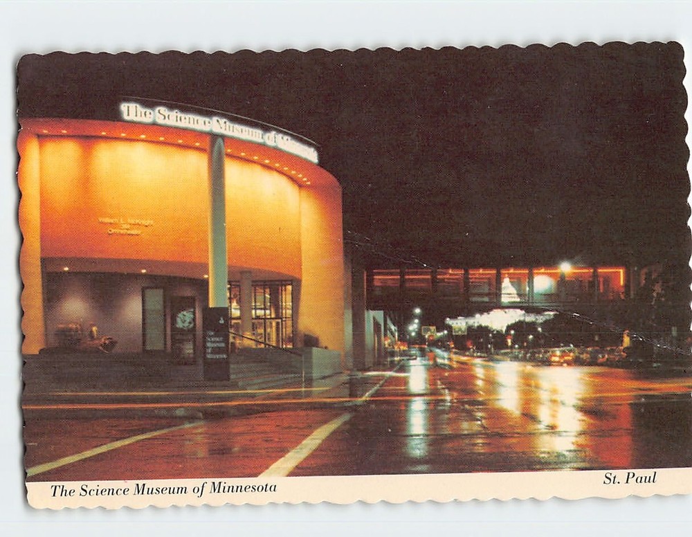 Postcard The Science Museum of Minnesota St. Paul USA