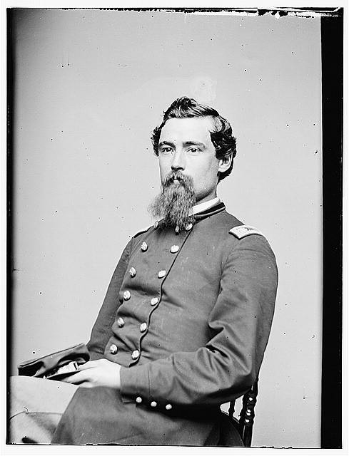 Franklin L Knight 1860s Lt Col 24th New Jersey Infantry Civil War Portrait