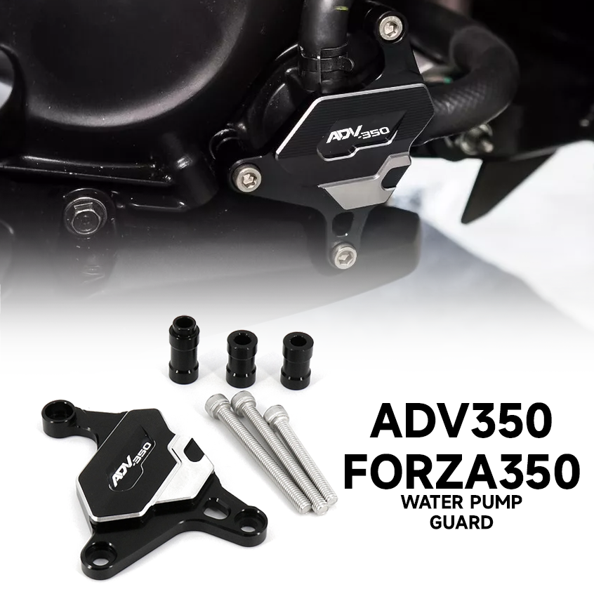 SIDE ENGINE WATER PUMP GUARD PROTECTOR FRAME FIT HONDA ADV350 FORZA350 2021-2023