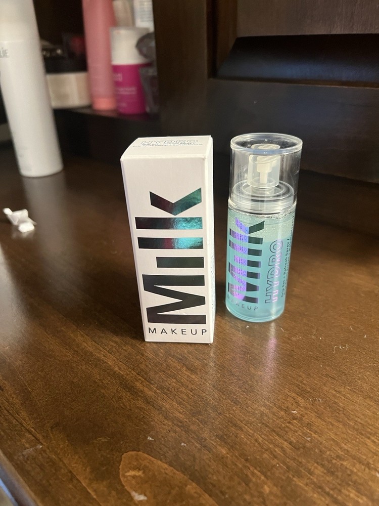MILK MAKEUP Hydro Grip Set + Refresh Setting Spray 1.69 oz NEW