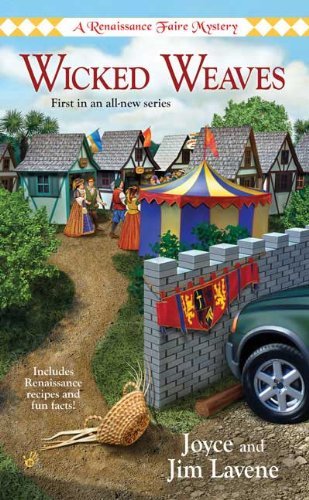Complete Set Series Lot of 5 Renaissance Faire Mystery books Joyce & Jim Lavene