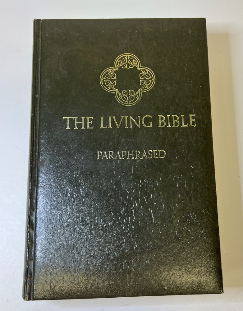 Living Bible Paraphrased Tyndale Hardcover