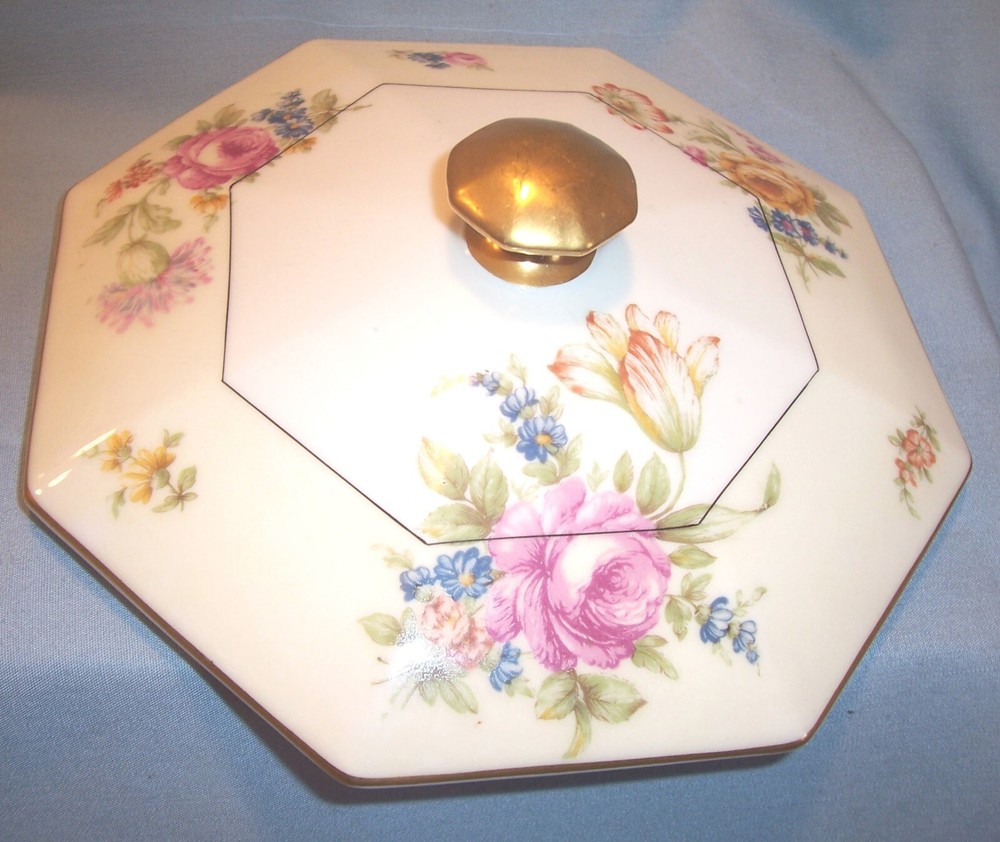 Haviland Limoges NOSEGAY Vegetable Serving Bowl Casserole Tureen LID-COVER ONLY