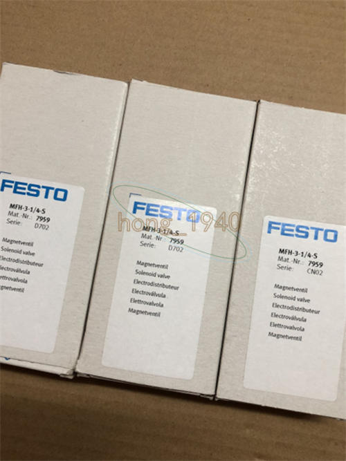one NEW FESTO MFH-3-1/4-S 7959 Solenoid Valve