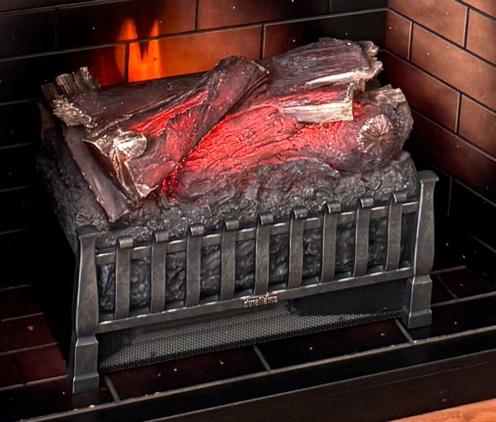 Duraflame Electric Fireplace Insert, Infrared Fireplace Heater with Realistic...