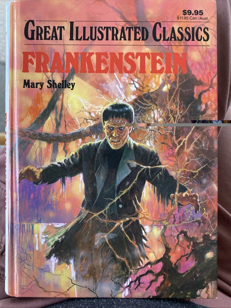 Great Illustrated Classics: Frankenstein by Mary Shelley, 1993
