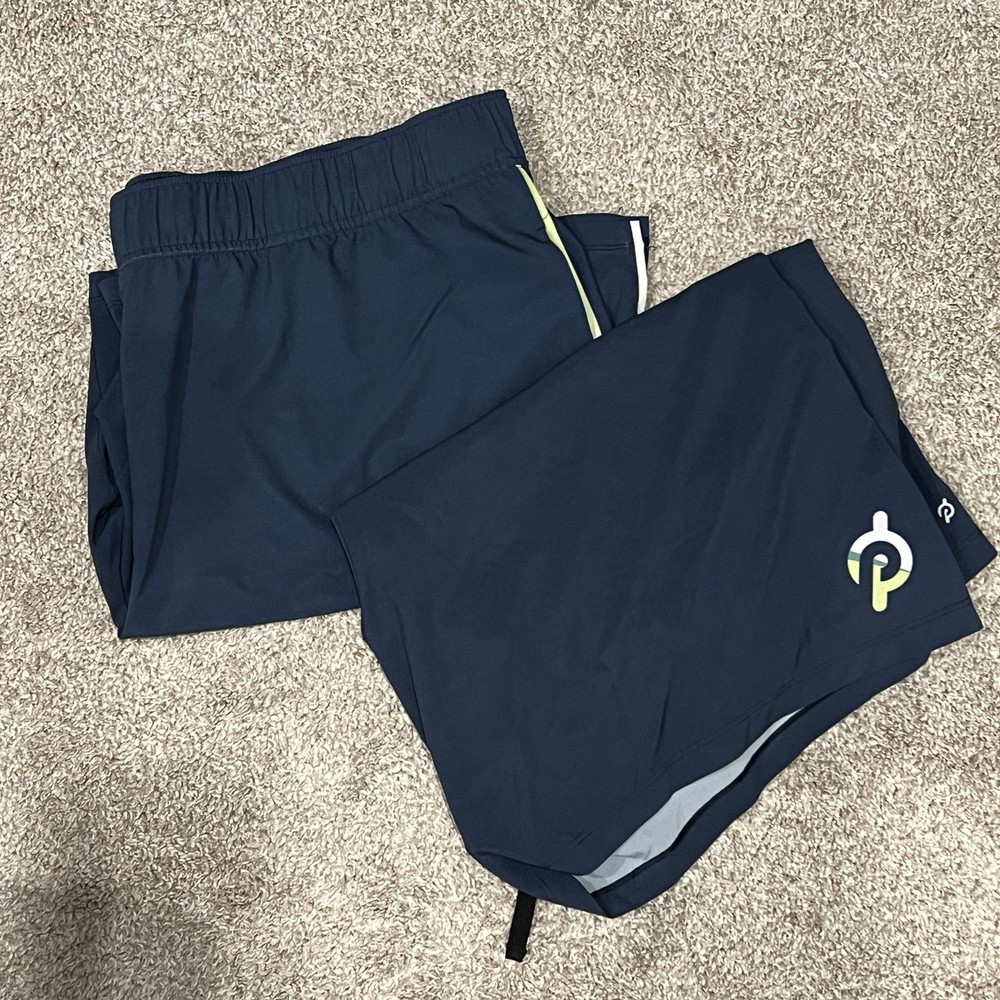 Peloton 7” Shorts (2 Pairs) Mens XL Blue Training Gym Lightweight Workout
