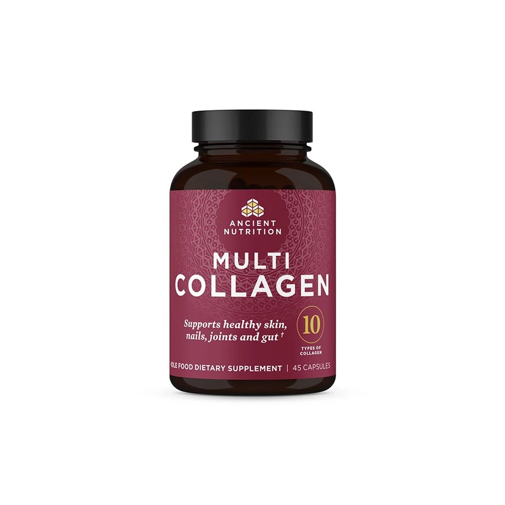 Collagen Pills Peptides Powder Supplement by  45 Count Hydrolyzed Multi Colla...