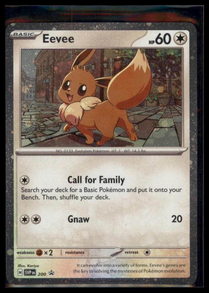 SV: Scarlet & Violet Promo Cards #SVP 200 Eevee