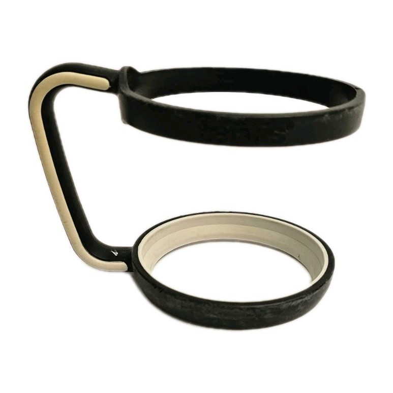 Tervis Double Ring Handle Holder for Insulated 24 oz Tumbler Travel Cup BLACK
