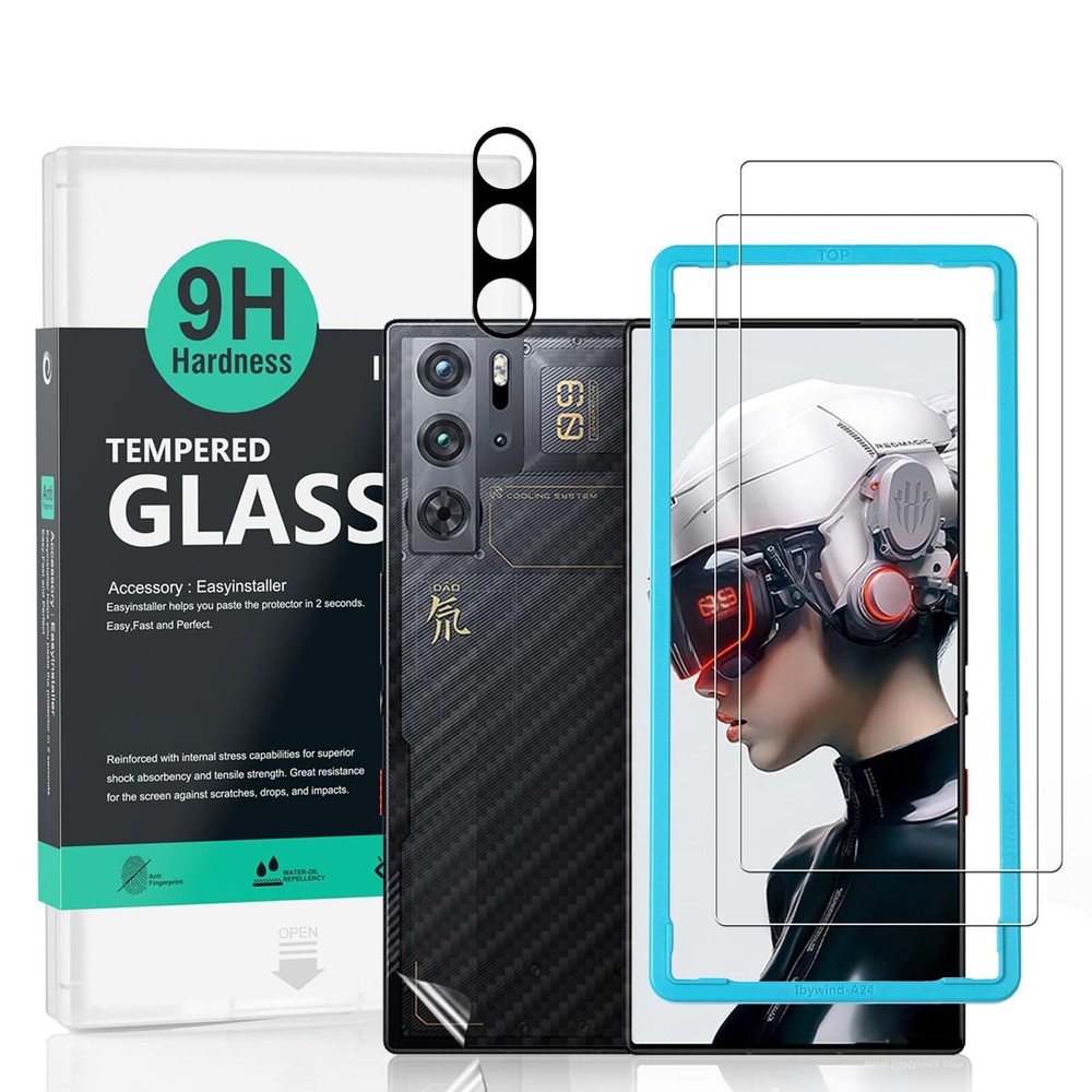 2 Pack Screen Protector For ZTE nubia Red 9 /9 +/9S 5G 6.8