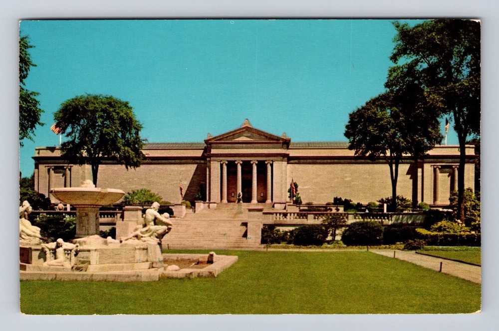 Cleveland OH-Ohio, Cleveland Museum Of Art, Vintage Souvenir Postcard