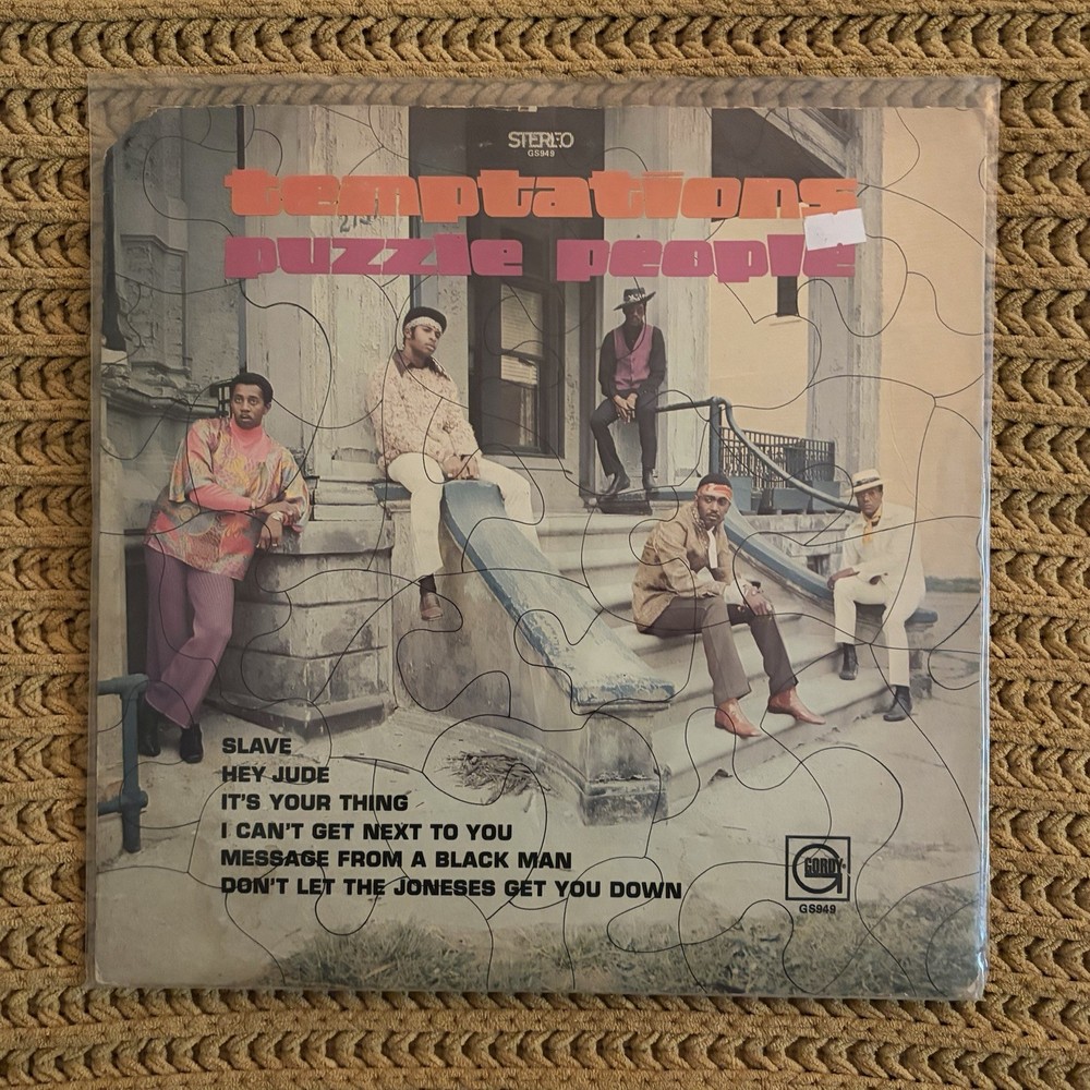 The Temptations - Puzzle People - 1969 - Gordy - Lp VG / VG