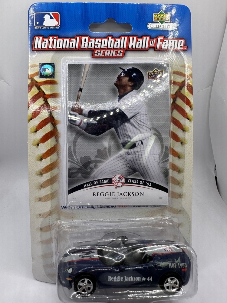 Reggie Jackson New York Yankees National Hall Of Fame Series Corvette Toy