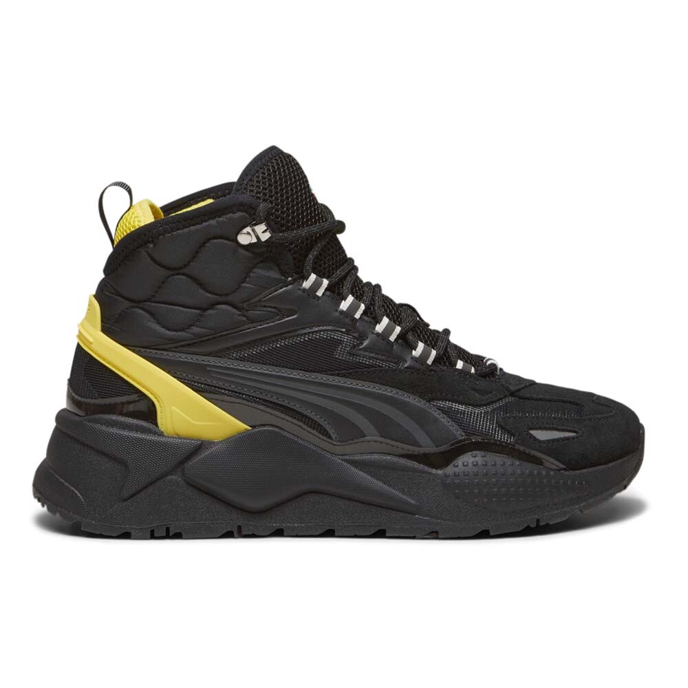 Puma Sf RsX Mid Lace Up  Mens Black Sneakers Casual Shoes 30795901