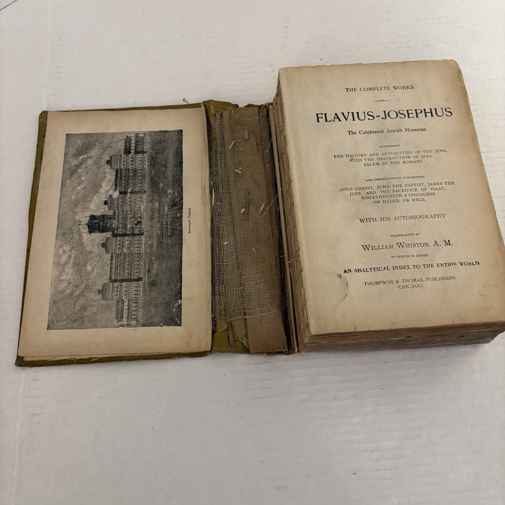 The Complete Works of Flavius-Josephus the Celebrated Jewish Historian. EST 1901