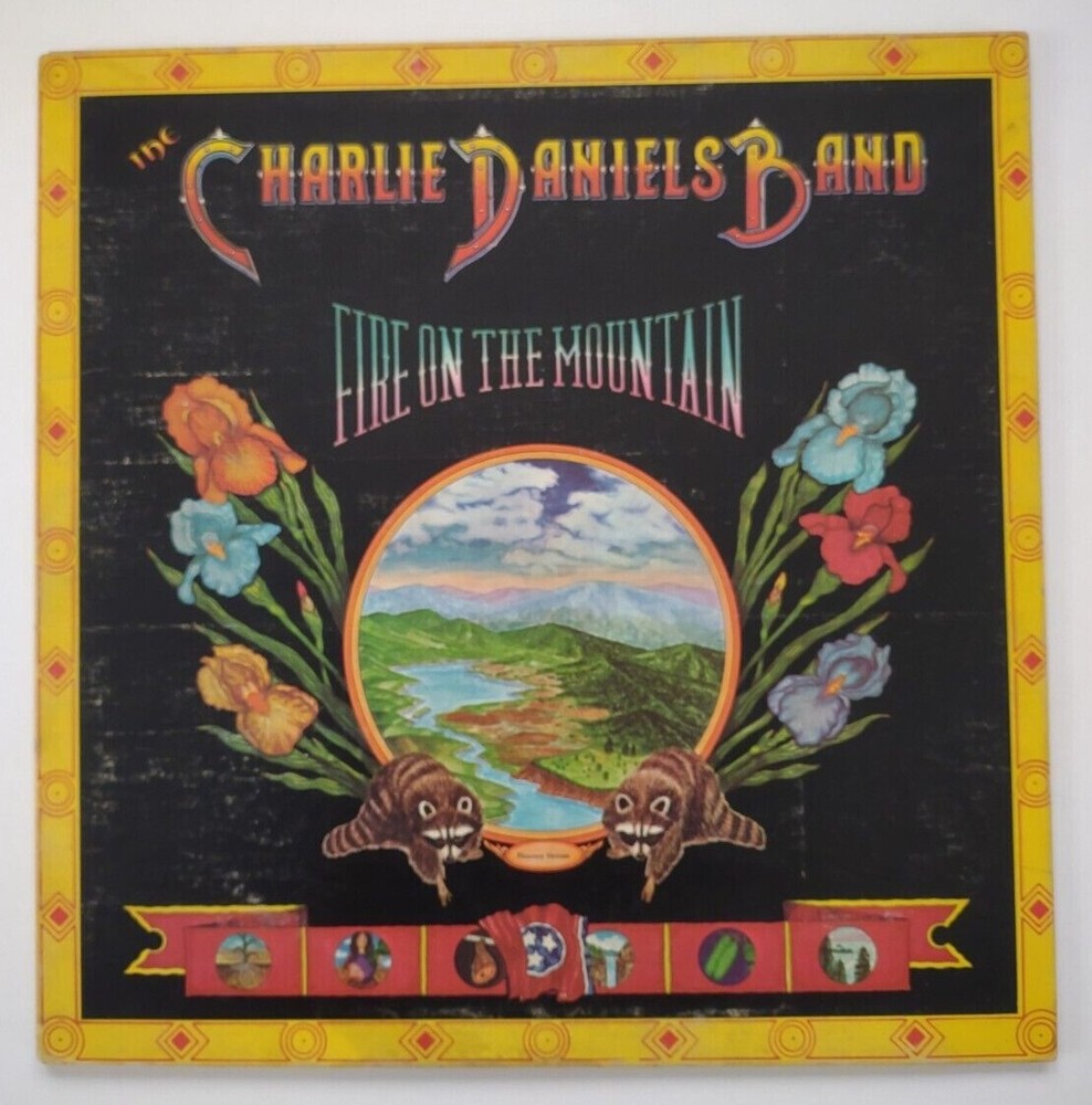 Charlie Daniels Band Fire on the Mountain gatefold vinyl record CBS 34365 Tested