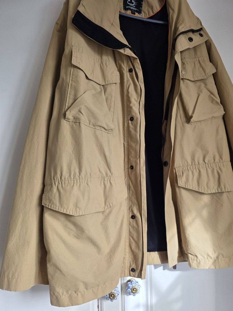 Weatherproof Men's Beige L-Lined Jacket