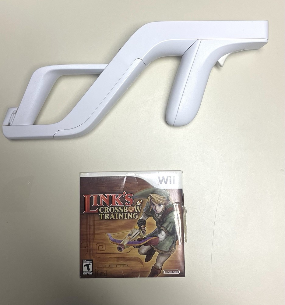Link's Crossbow Training (Nintendo Wii, 2007) CIB with Zapper Gun