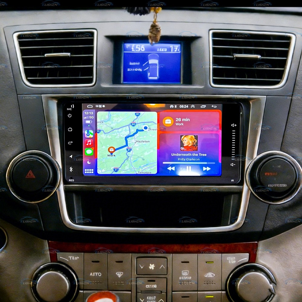 JBL For Toyota Highlander 2008-2013 Carplay Android 15.0 Car Radio GPS 2+32GB