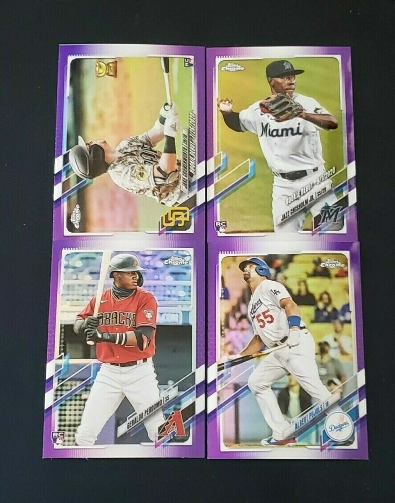 2021 Topps Chrome Update Series - Jorge Mateo #USC58 Purple Refractor (RC)