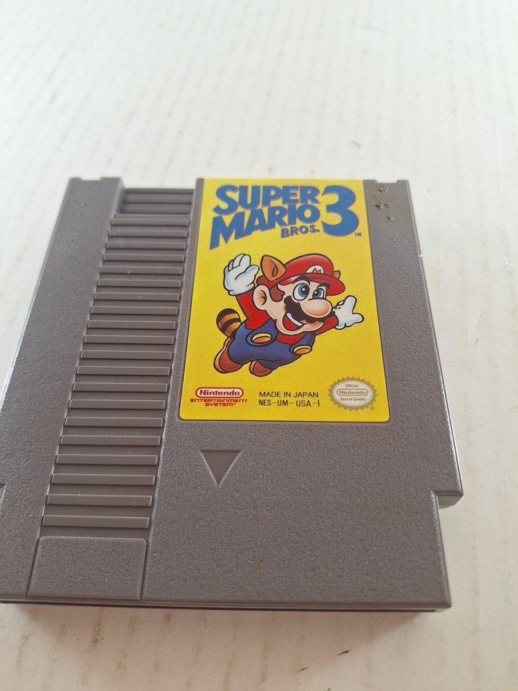 NES Super Mario 3 Game-Cartridge only Tested