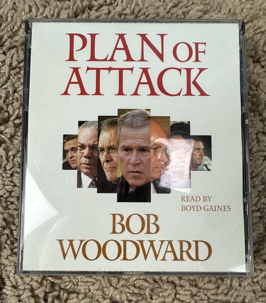 Plan of Attack by Bob Woodward (6 CDs, 2004)