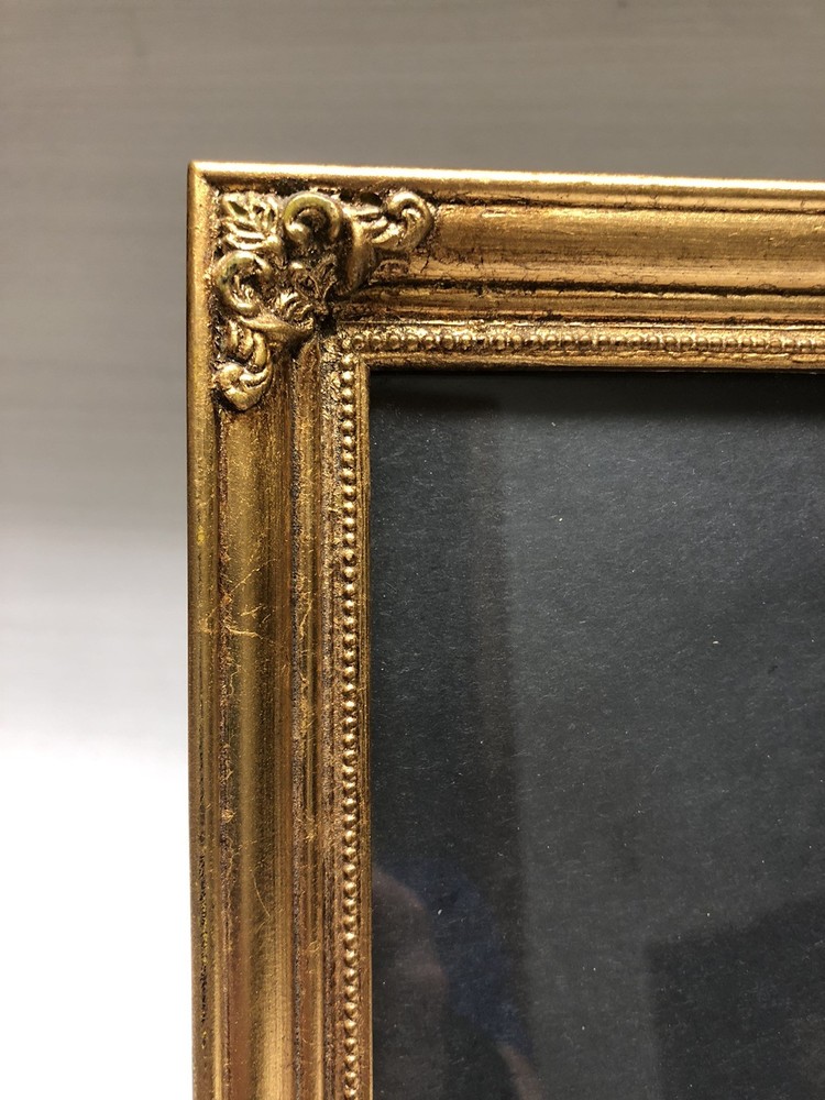 Vtg FETCO International Gold Tone Corniei Milano Picture Frame Ornate 8x10